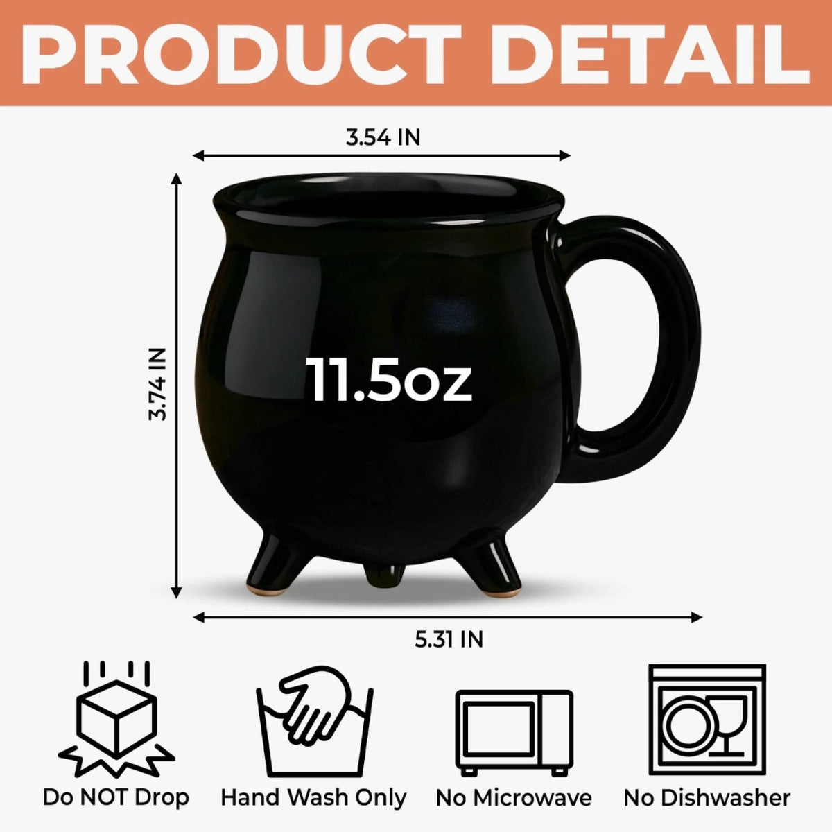 đ„49% OFF - đCeramic Witch Cauldron Coffee Mug - Libiyi