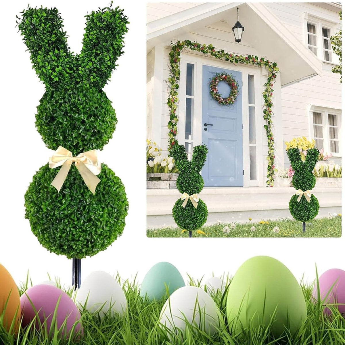 🔥Easter Hot Sale 49% OFF🌳🐇Artisan-Crafted Bunny Topiary Trees💥 - Libiyi