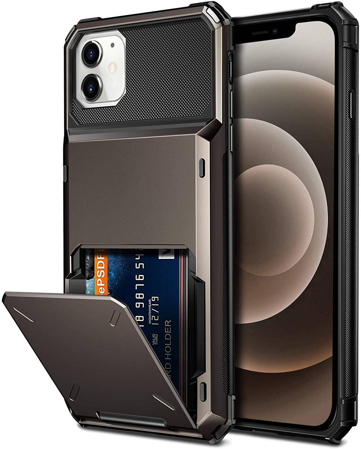 Travel Wallet Folder Card Slot Holder Case For iPhone - Libiyi