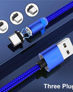 Blue / 1m for TYPE C+Android+iPhone