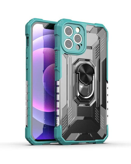 Magnetic Metal Finger Ring Holder Armor Case For iPhone - Libiyi