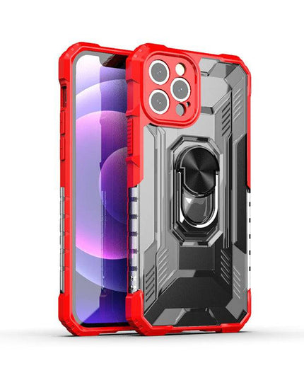 Magnetic Metal Finger Ring Holder Armor Case For iPhone - Libiyi