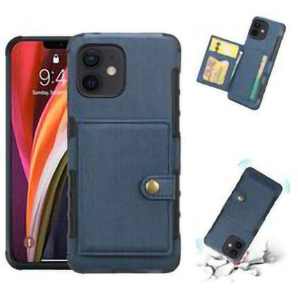 Security Copper Button Protective Case For iPhone 12Mini - Libiyi