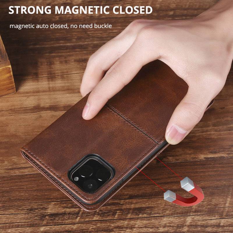 TPU + PU Leather Phone Cover Case for Samsung A10E - Libiyi