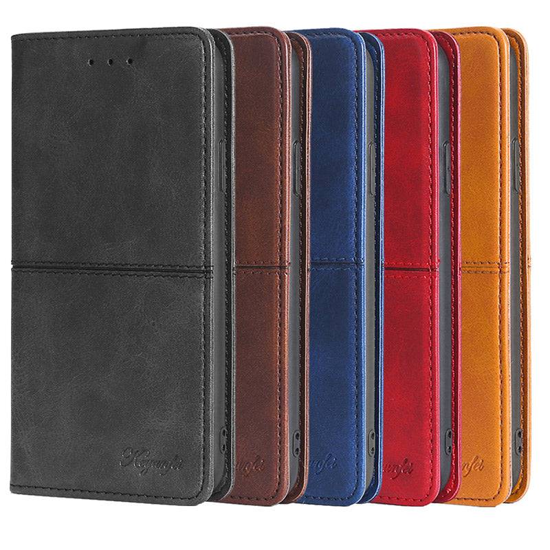 TPU + PU Leather Phone Cover Case for Samsung A51 - Libiyi