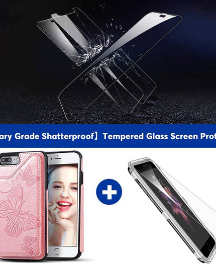 New Luxury Embossing Wallet Cover For iPhone SE2020&7/8-Fast Delivery - Libiyi