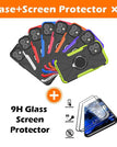 iPhone 12 Mini / Green / With 2-Pack Screen Protectors