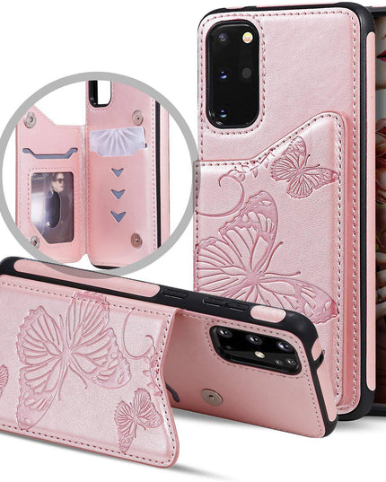 New Luxury Embossing Wallet Cover For SAMSUNG S20 Plus-Fast Delivery - Libiyi