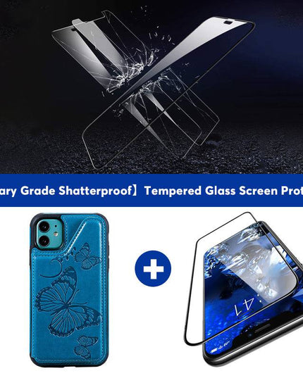 New Luxury Embossing Wallet Cover For iPhone 11-Fast Delivery - Libiyi