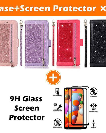 Bling Wallet Leather Case for Samsung S21 - Keilini