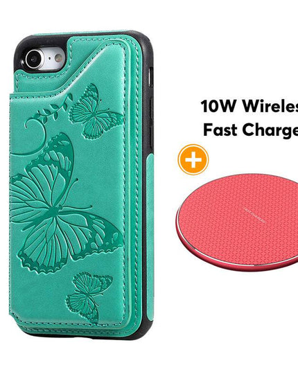 New Luxury Embossing Wallet Cover For iPhone 6 Plus/6s Plus-Fast Delivery - Libiyi