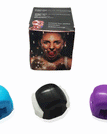 3PCS(Black+Blue+Purple))