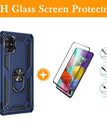 Navy / A71(4G) / With Screen Protector