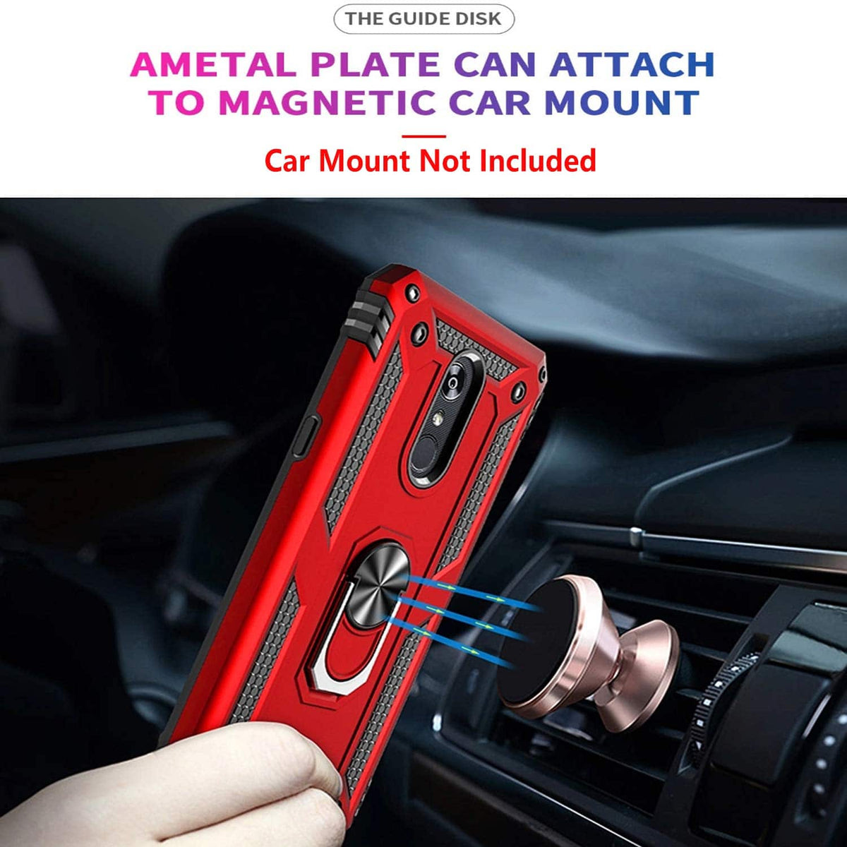 2021 New Luxury Armor Ring Bracket Phone case For LG Stylo5-Fast Delivery - Libiyi