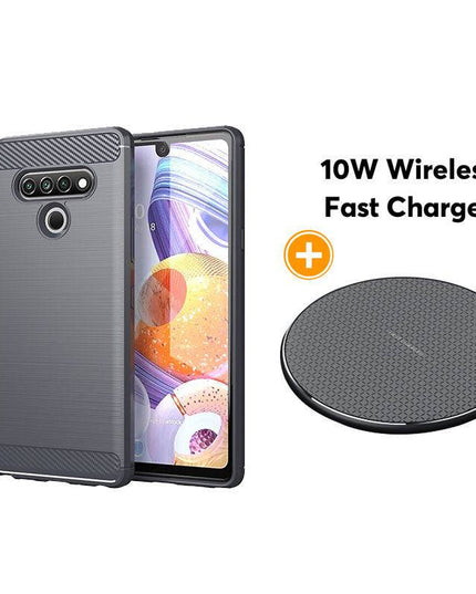 Luxury Carbon Fiber Case For LG K51-Fast Delivery - Libiyi