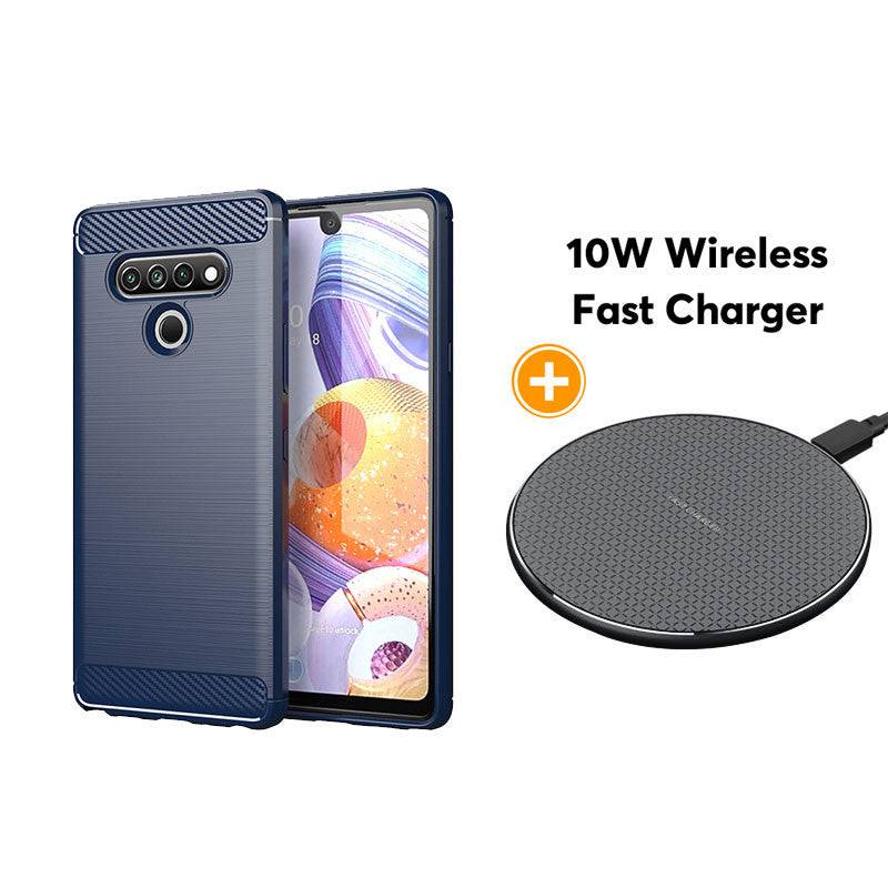 Luxury Carbon Fiber Case For LG K51-Fast Delivery - Libiyi