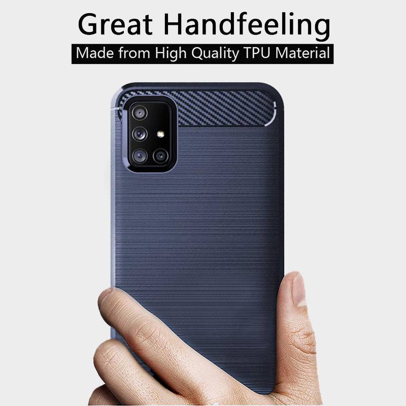 Luxury Carbon Fiber Case For Samsung A71 - Libiyi