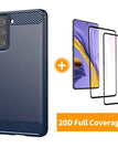 Blue / S21(5G) / With 2-Pack Screen Protectors