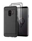 Black / S9 / With 2-Pack Screen Protectors