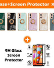 Black / S21 Plus(5G) / With 2-Pack Screen Protectors